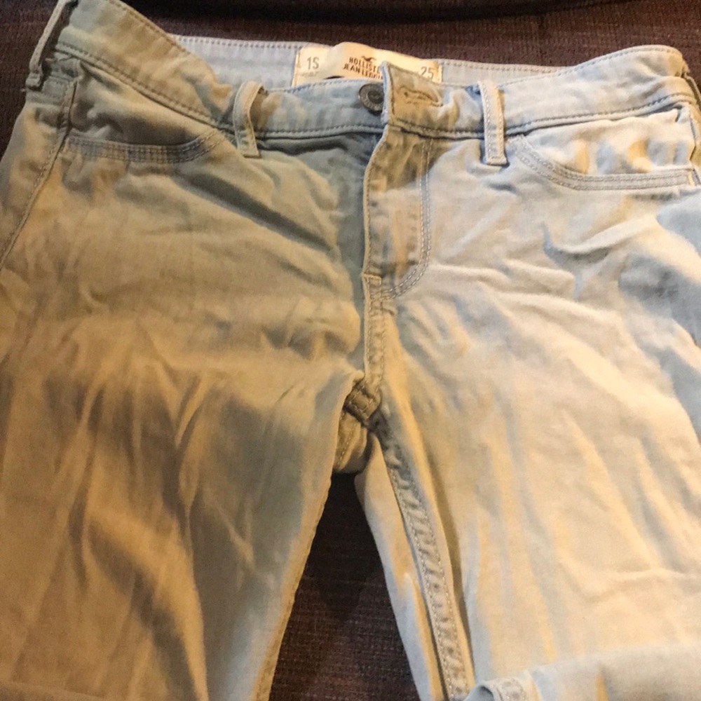Light Washed Hollister Size 1S Jnr Jean Leggings